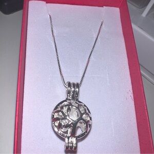 Tree of life Phenacite locket